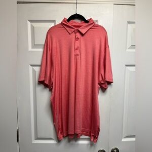 Classic Coral Polo Shirt for Men